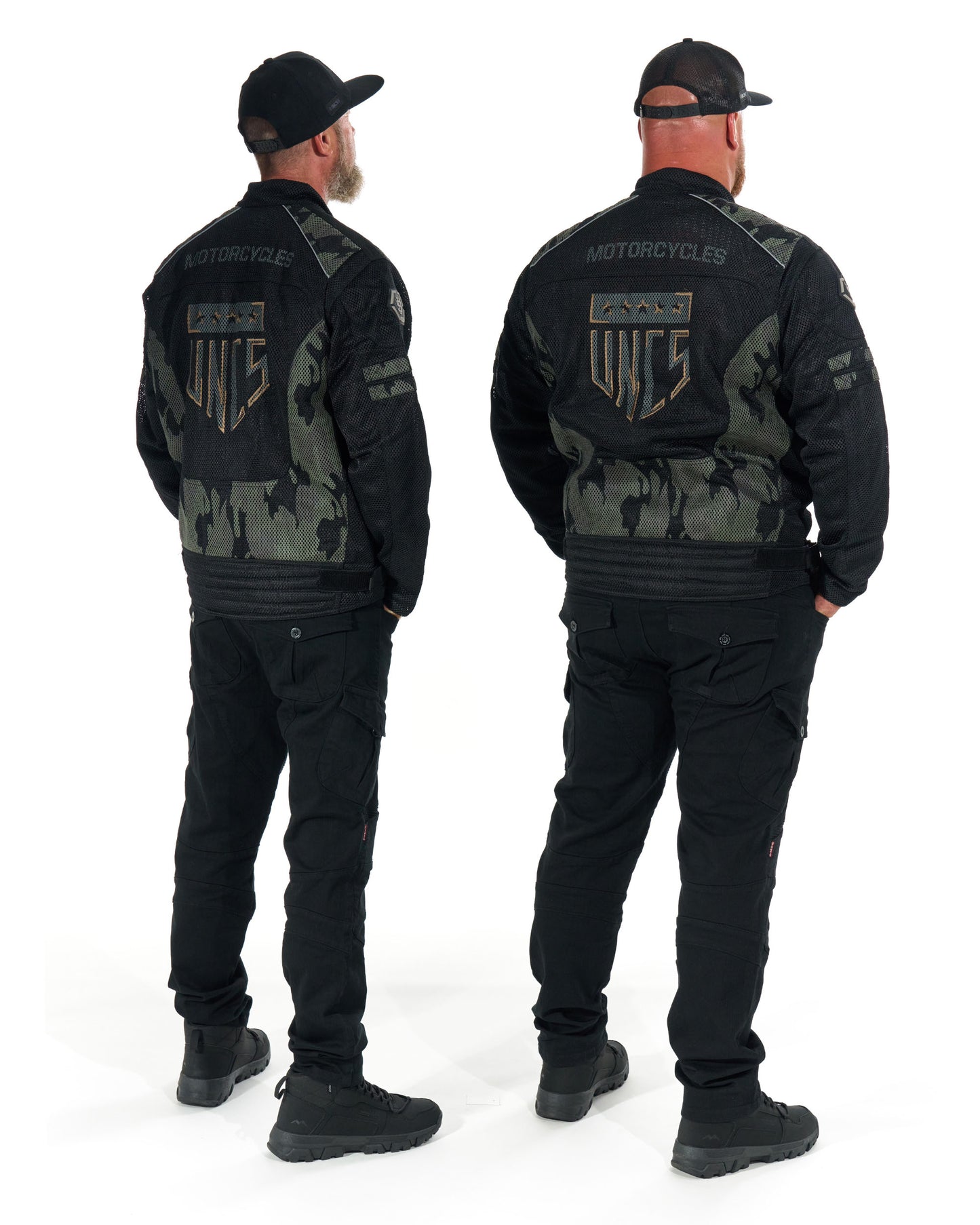 MOTORCYCLE (WITH PRINT) BLACK Men's Jacket BLACK