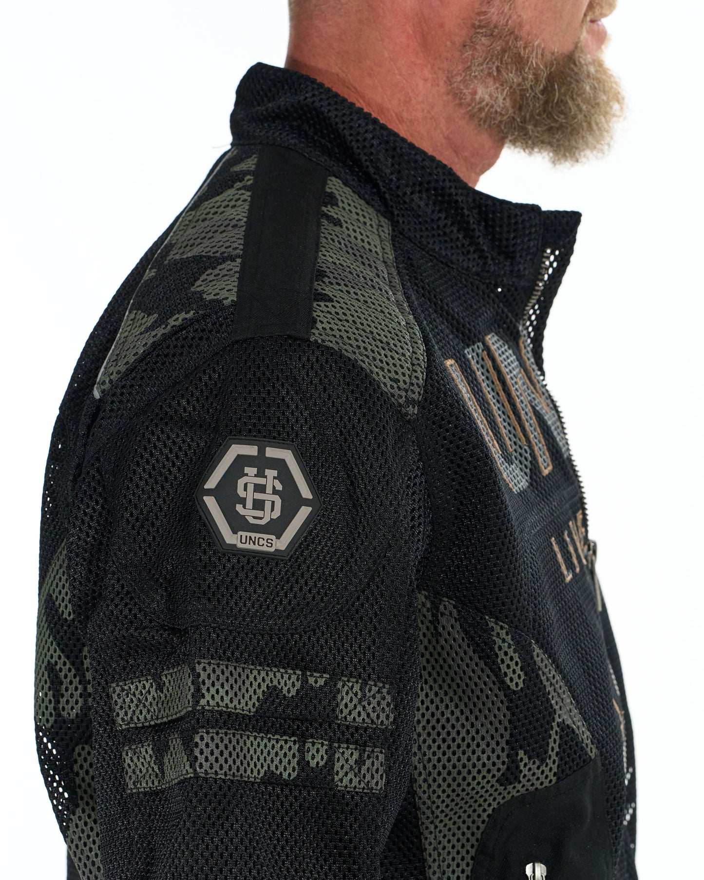 MOTORCYCLE (WITH PRINT) BLACK Men's Jacket BLACK