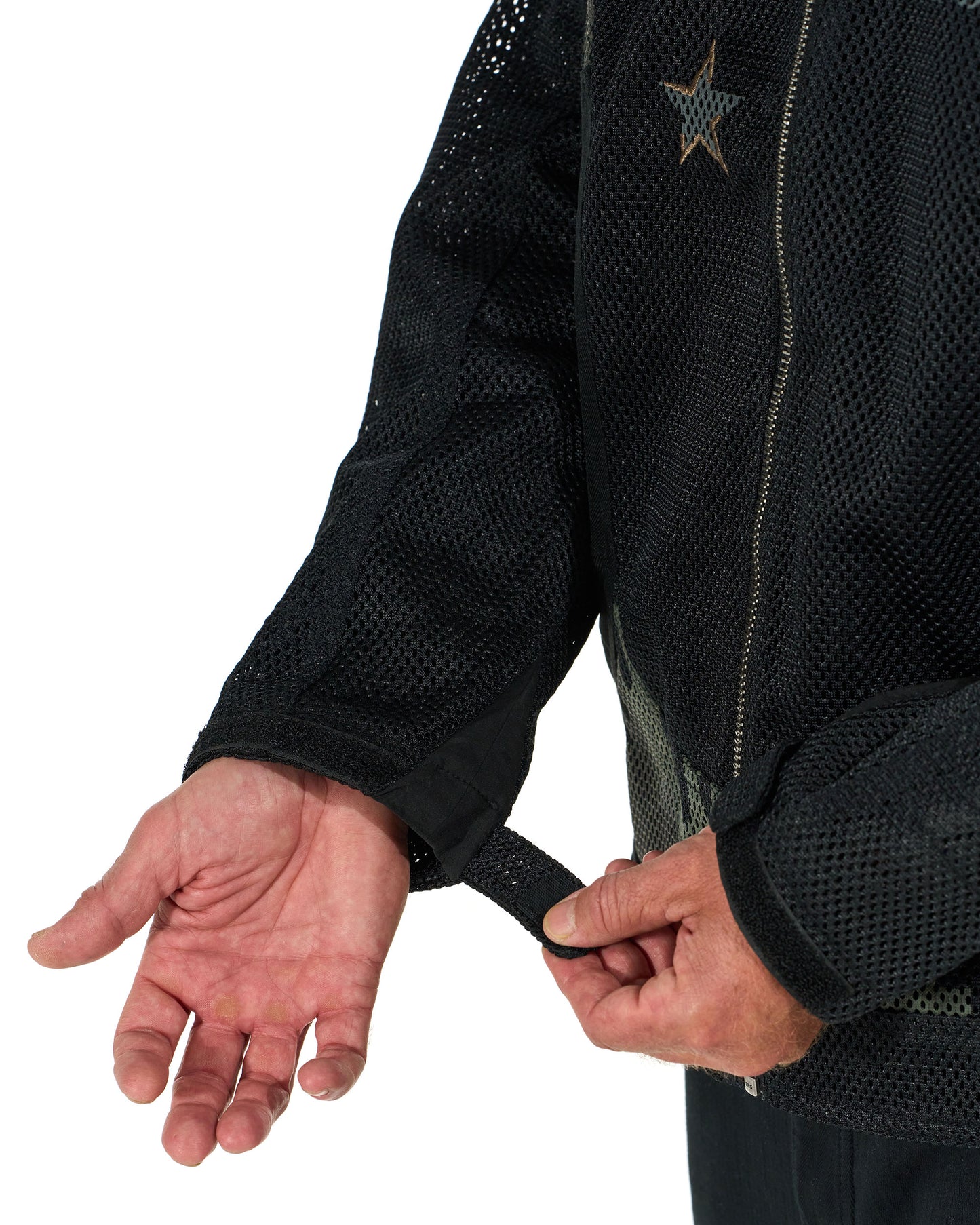MOTORCYCLE (WITH PRINT) BLACK Men's Jacket BLACK