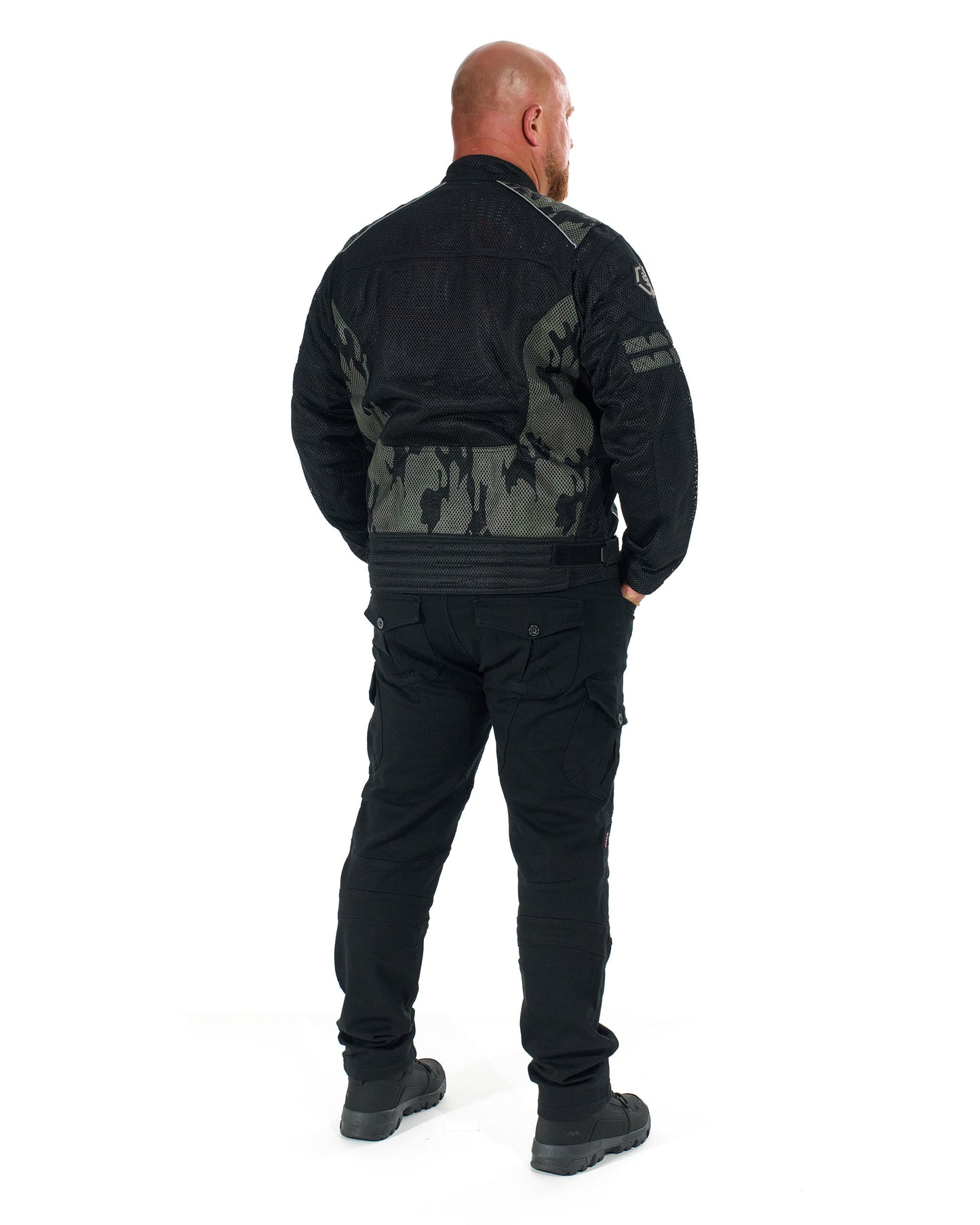 MOTORCYCLE (without print) Men's Jacket BLACK