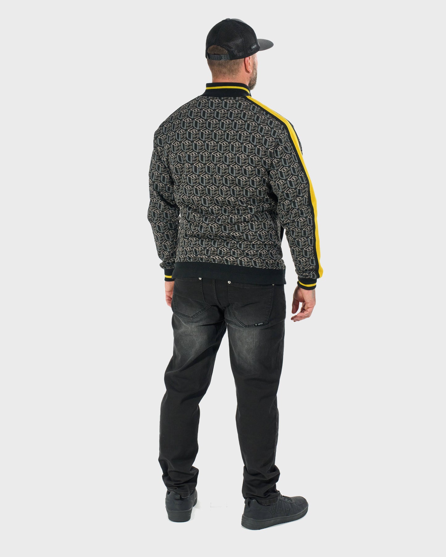 COLIN Men's Jacket BLACK/YELLOW