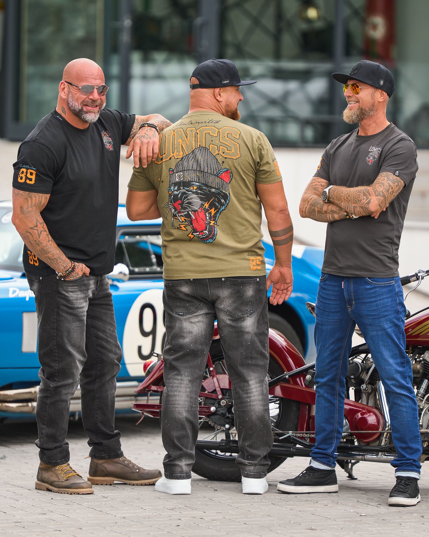 GRANT Men's Jeans BLACK