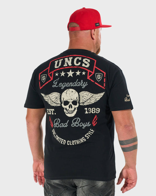 BAD BOYS Men's T-Shirt BLACK/RED