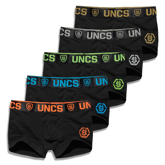 HEXAGON Underwear 5 pcs (MEDIUM) BLACK