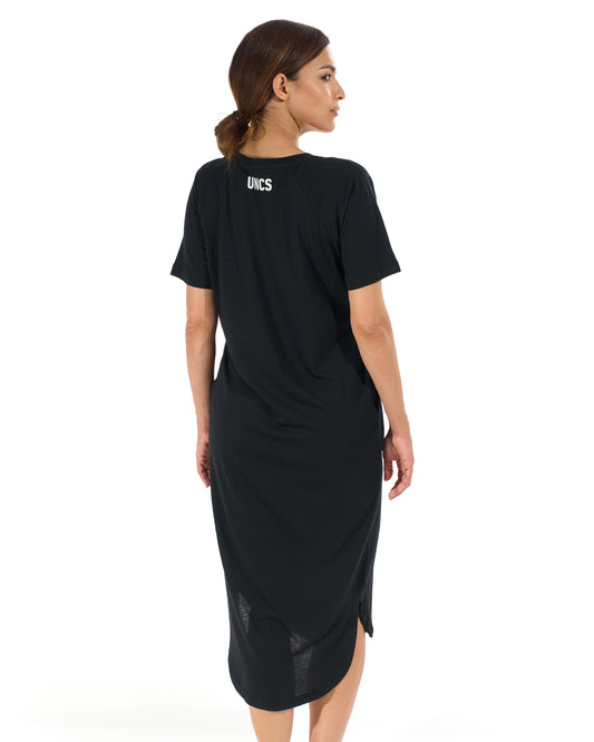 SUNNY II (long) Women's Dress BLACK