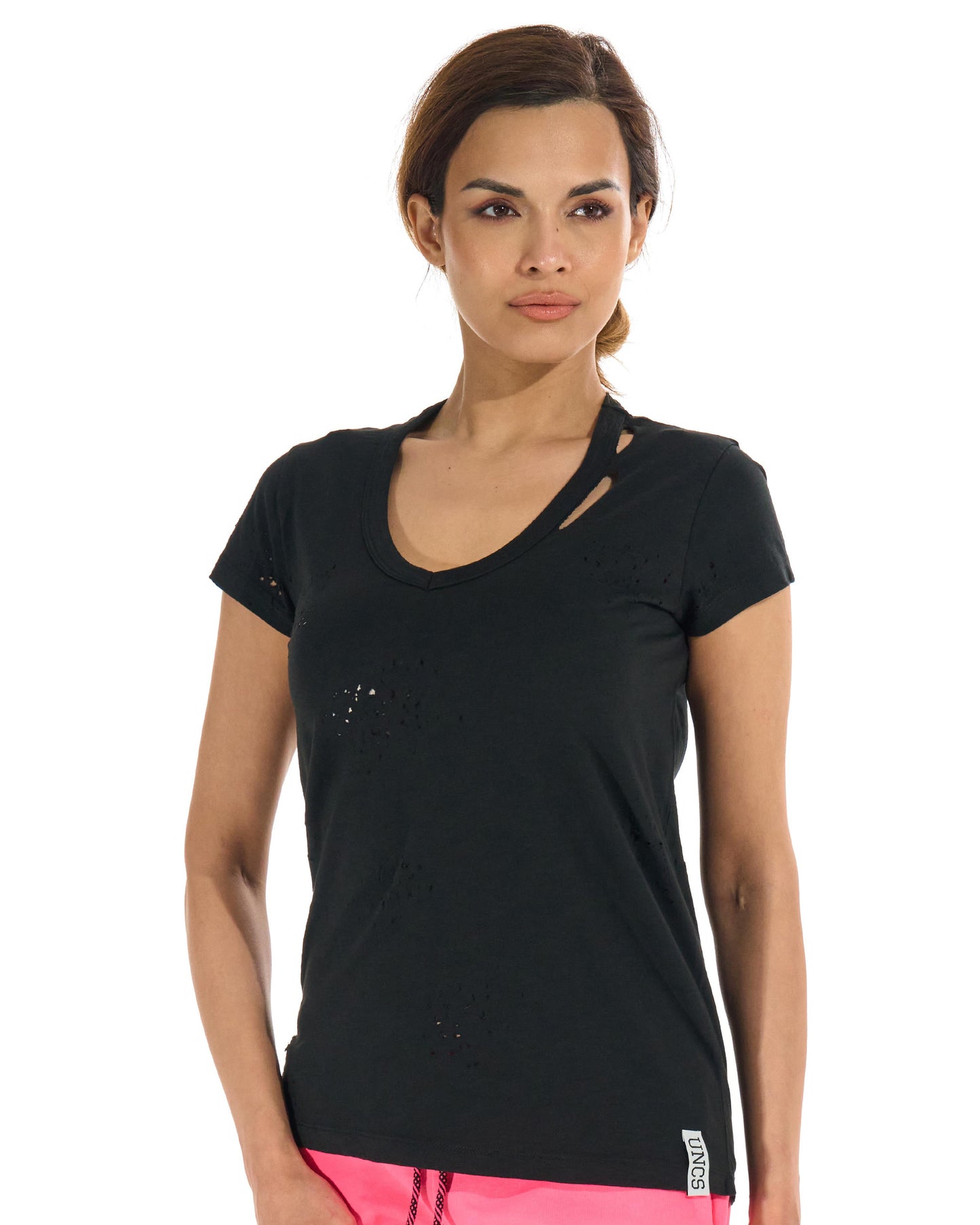 REBEL V Women's T-Shirt BLACK