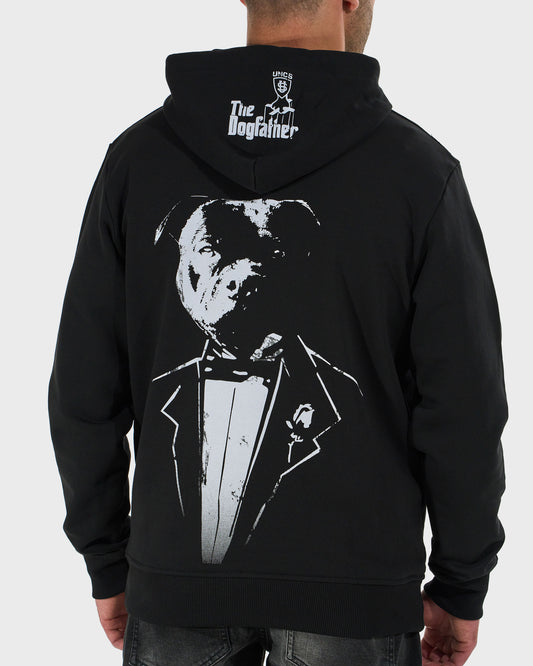 DOGFATHER II Men's Sweatshirt BLACK