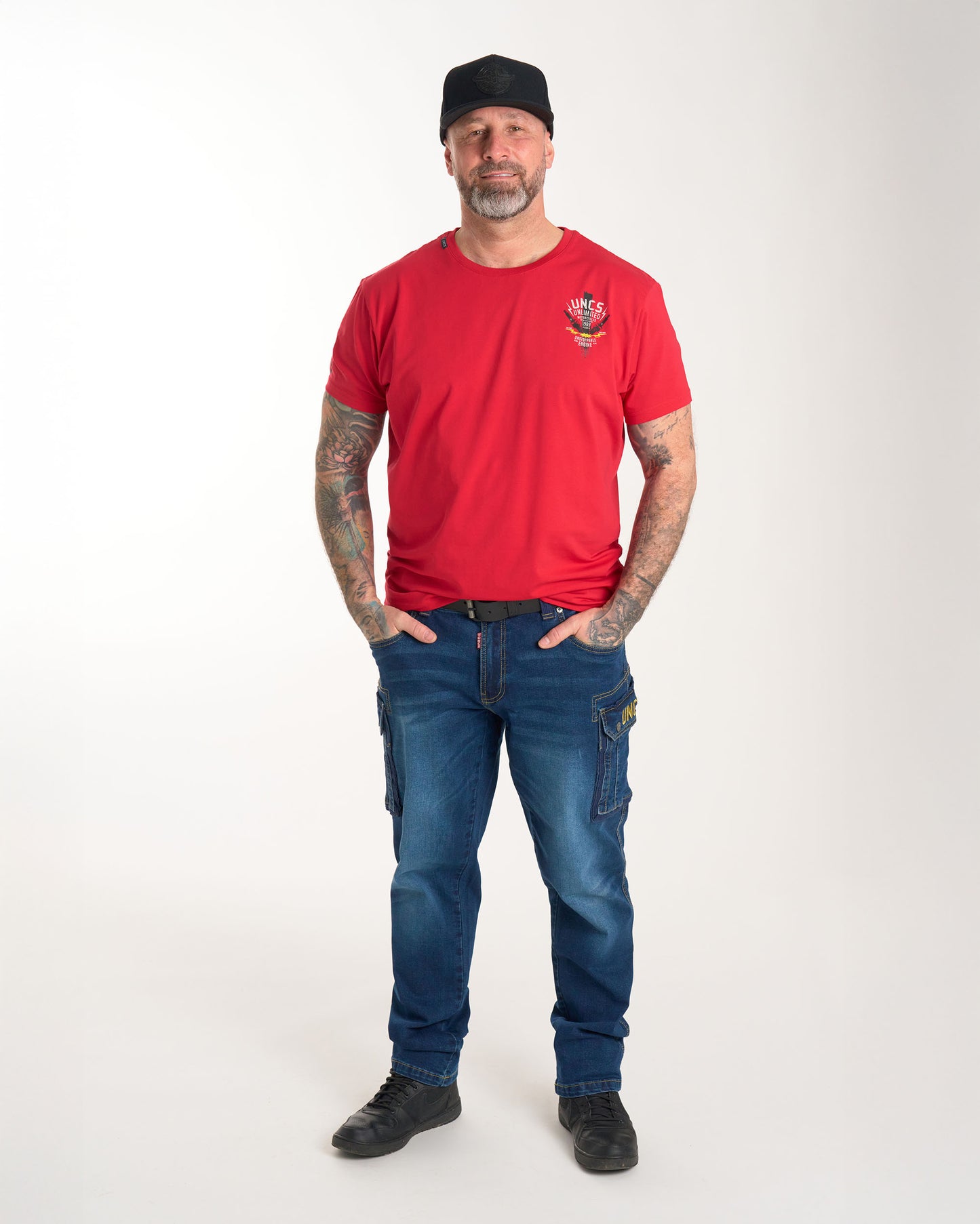 ENGINE Men's T-Shirt RED