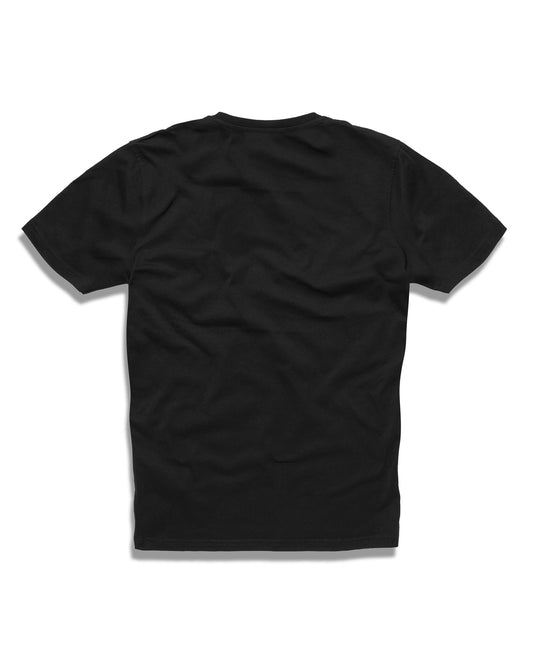 BASIC V Men's T-Shirt BLACK