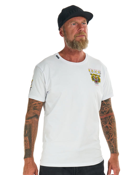 TIGER Men's T-Shirt WHITE