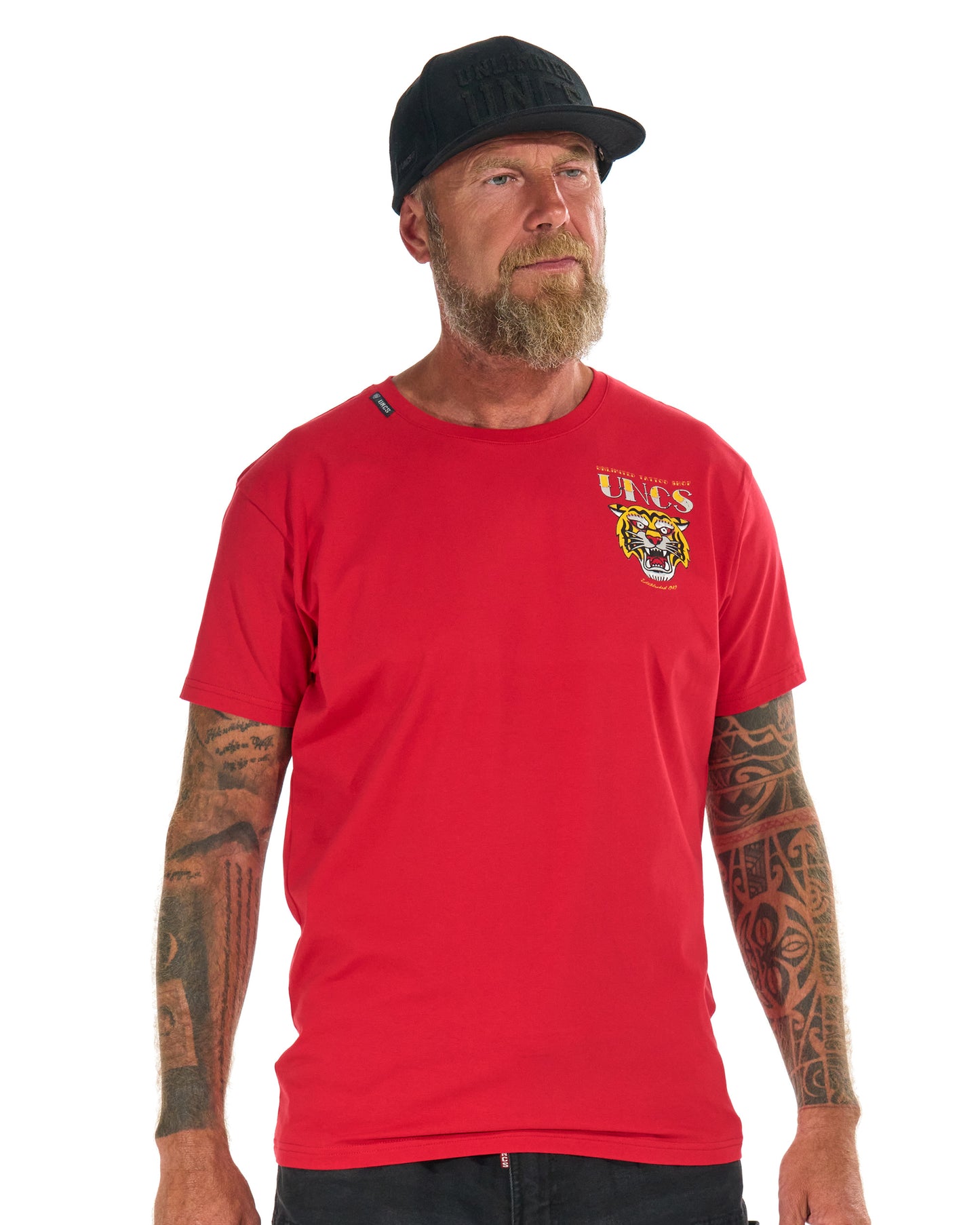 TIGER Men's T-Shirt RED