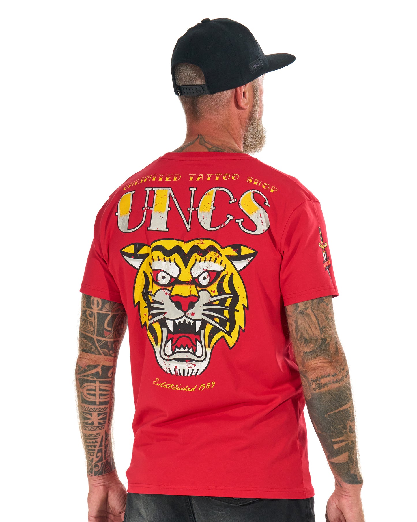 TIGER Men's T-Shirt RED