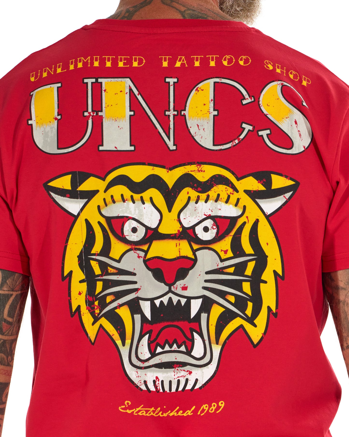 TIGER Men's T-Shirt RED