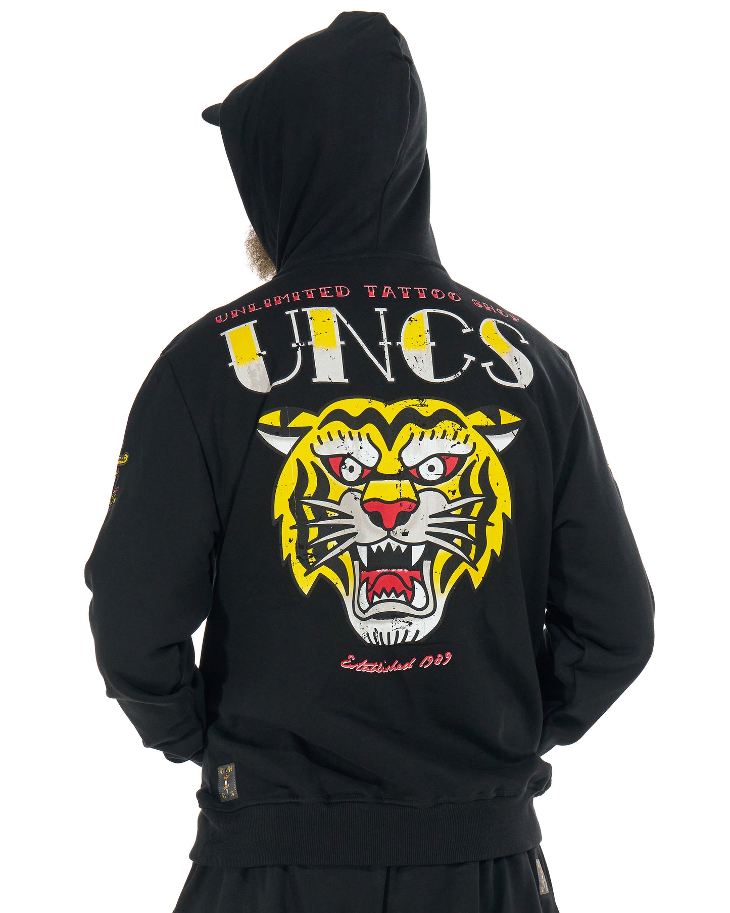TIGER Men's Sweatshirt BLACK