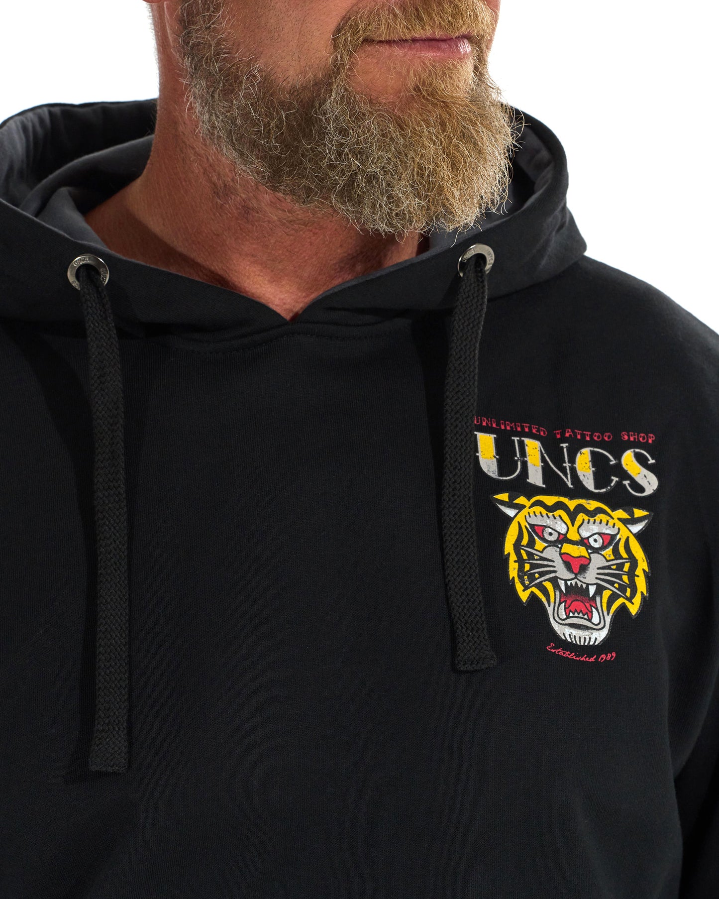 TIGER Men's Sweatshirt BLACK
