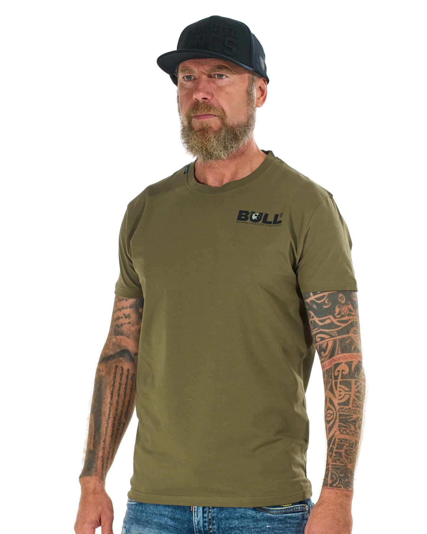 BULL Men's T-Shirt KHAKI