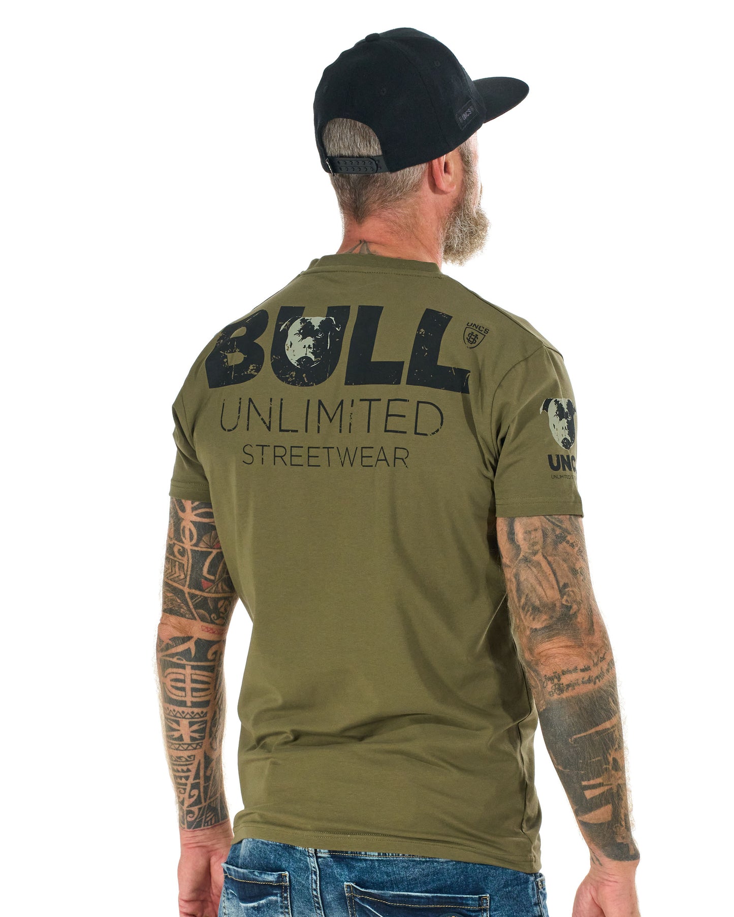 BULL Men's T-Shirt KHAKI