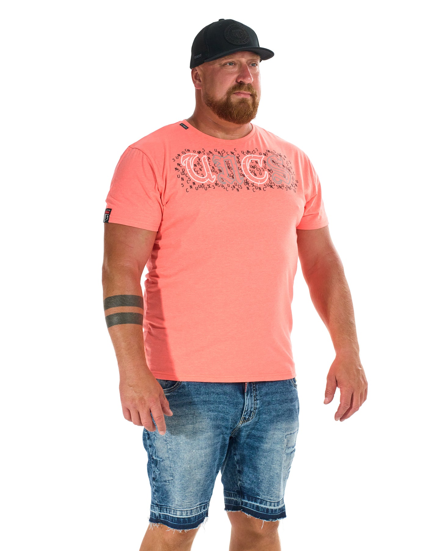 GRAHAM Men's T-Shirt CORAL