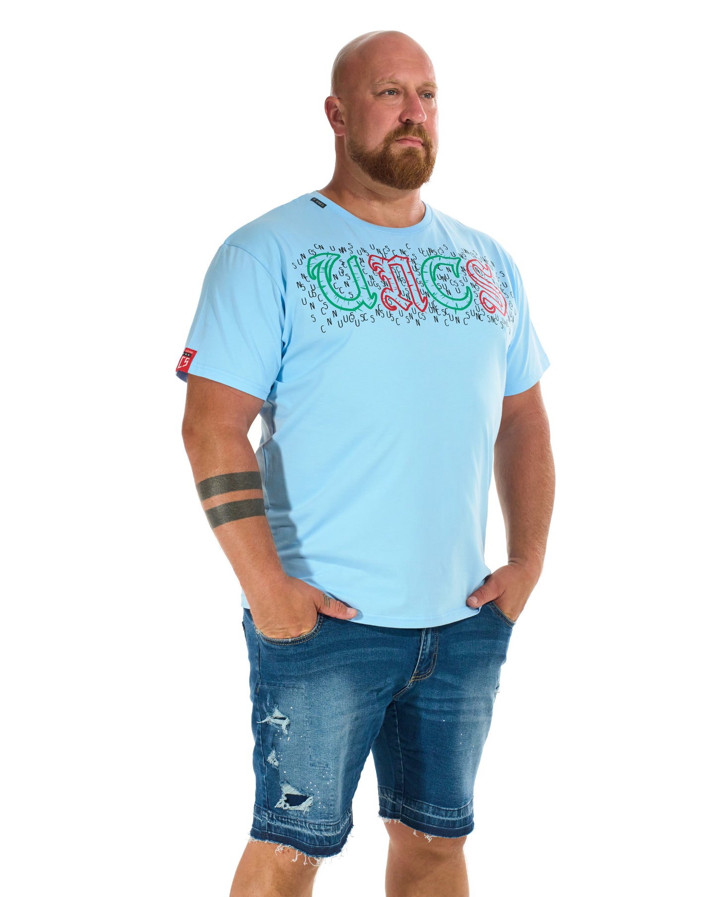 GRAHAM Men's T-Shirt BLUE