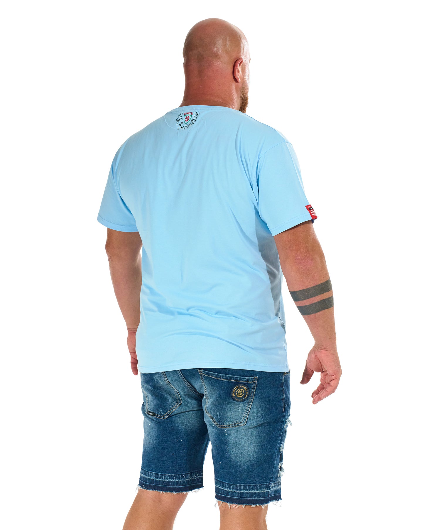GRAHAM Men's T-Shirt BLUE