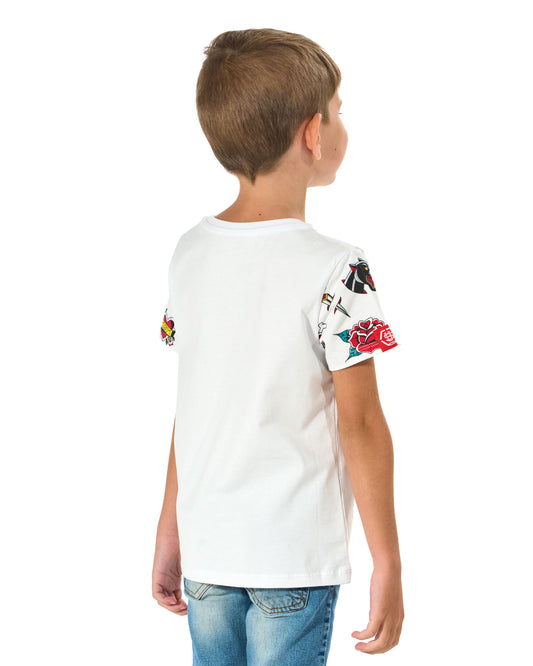 TATTOO II Children's T-Shirt WHITE