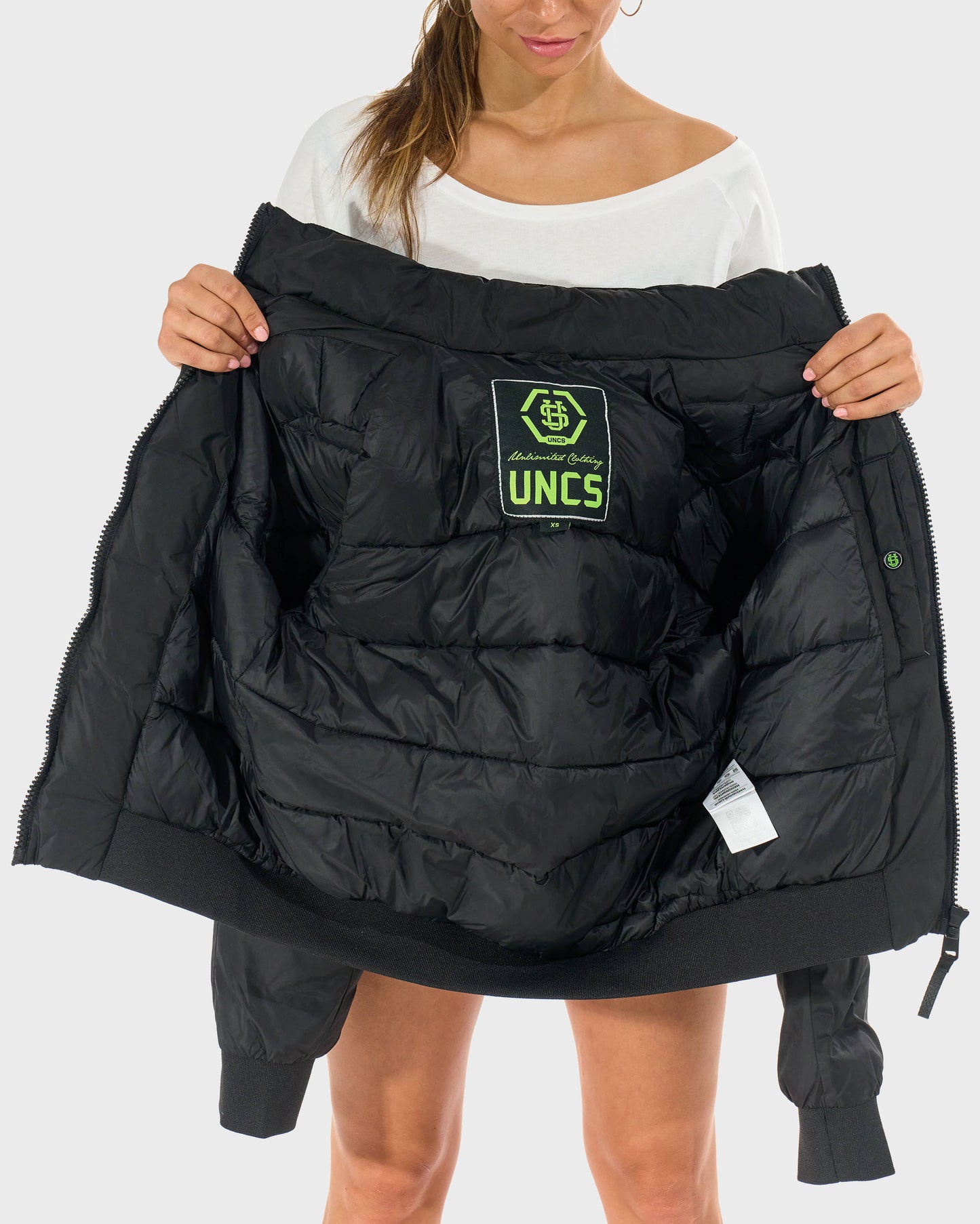 JOANA Women's Jacket BLACK/GREEN