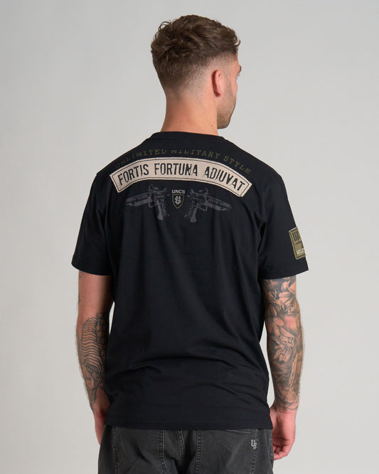 GUNS II Men's T-Shirt BLACK