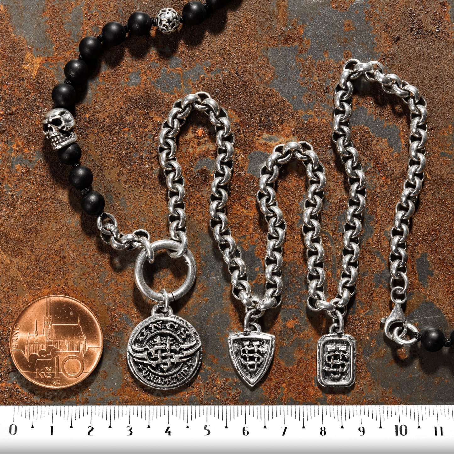 Chain UNCS (2 pendants)