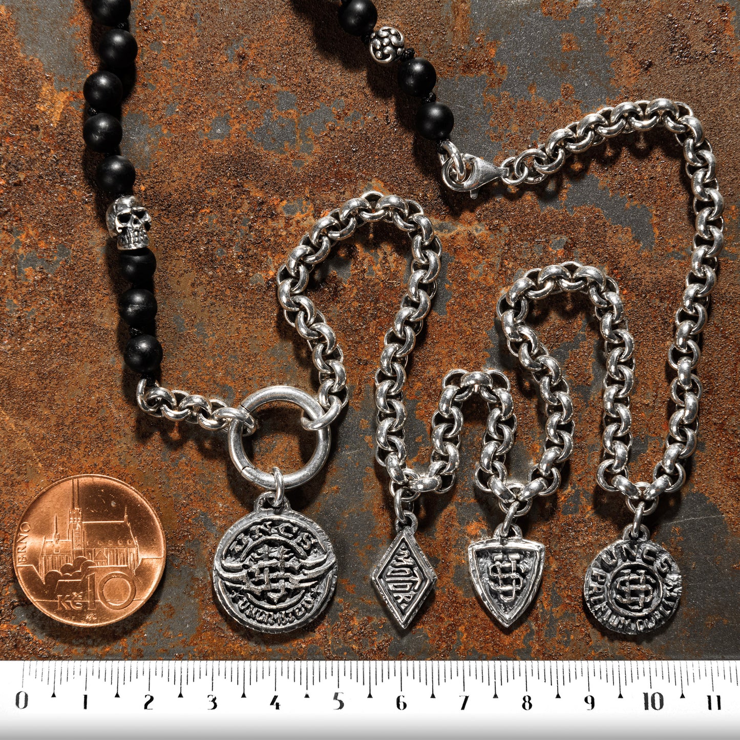 Chain UNCS (3 pendants)