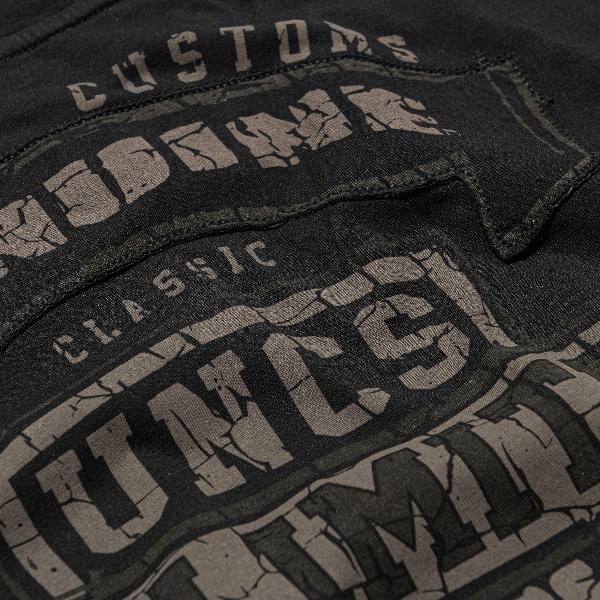 VINTAGE VIII Men's T-Shirt BLACK