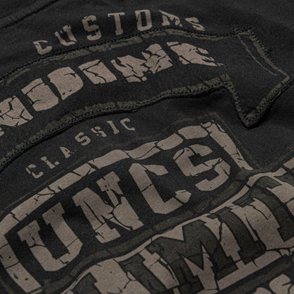VINTAGE VIII Men's T-Shirt BLACK