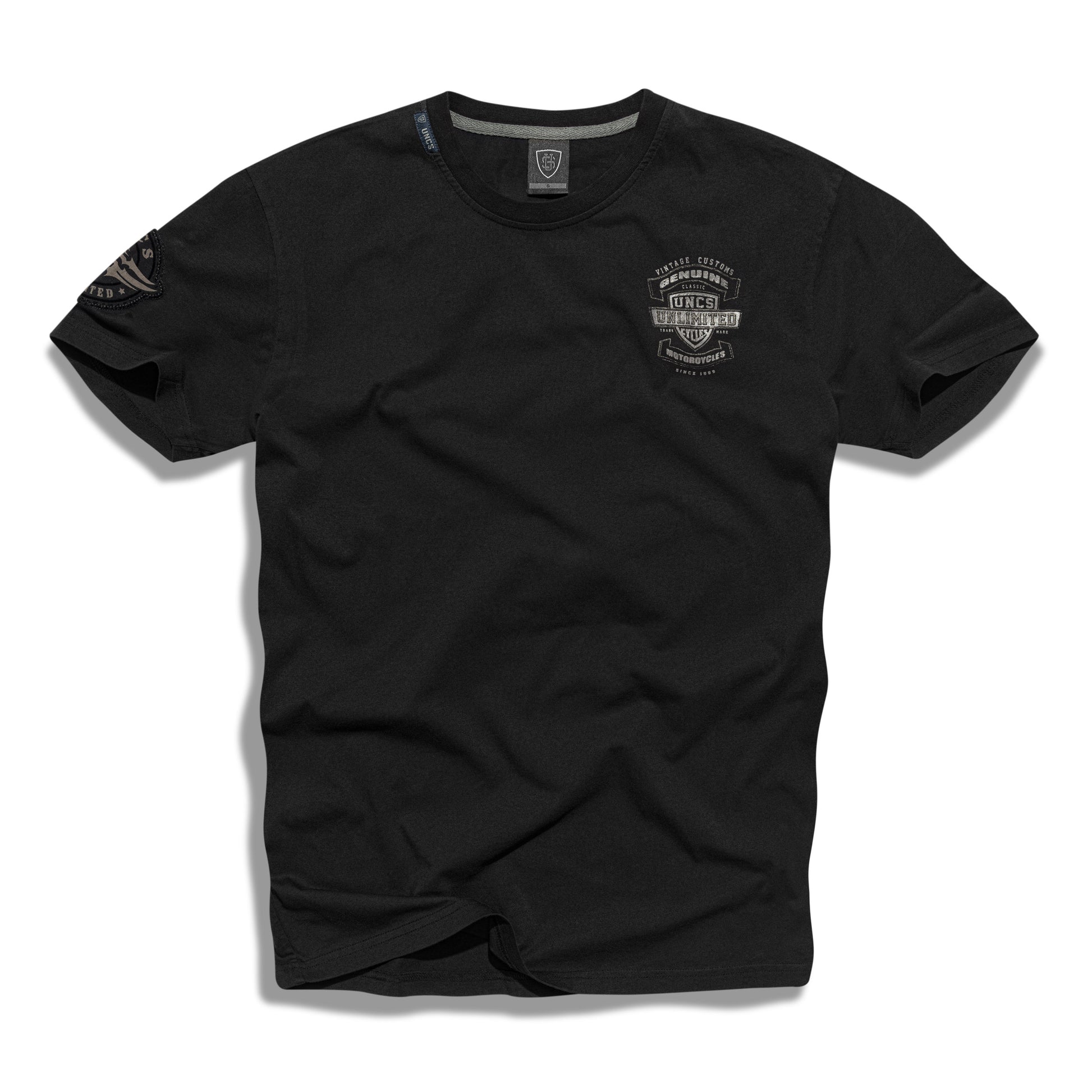 VINTAGE VIII Men's T-Shirt BLACK