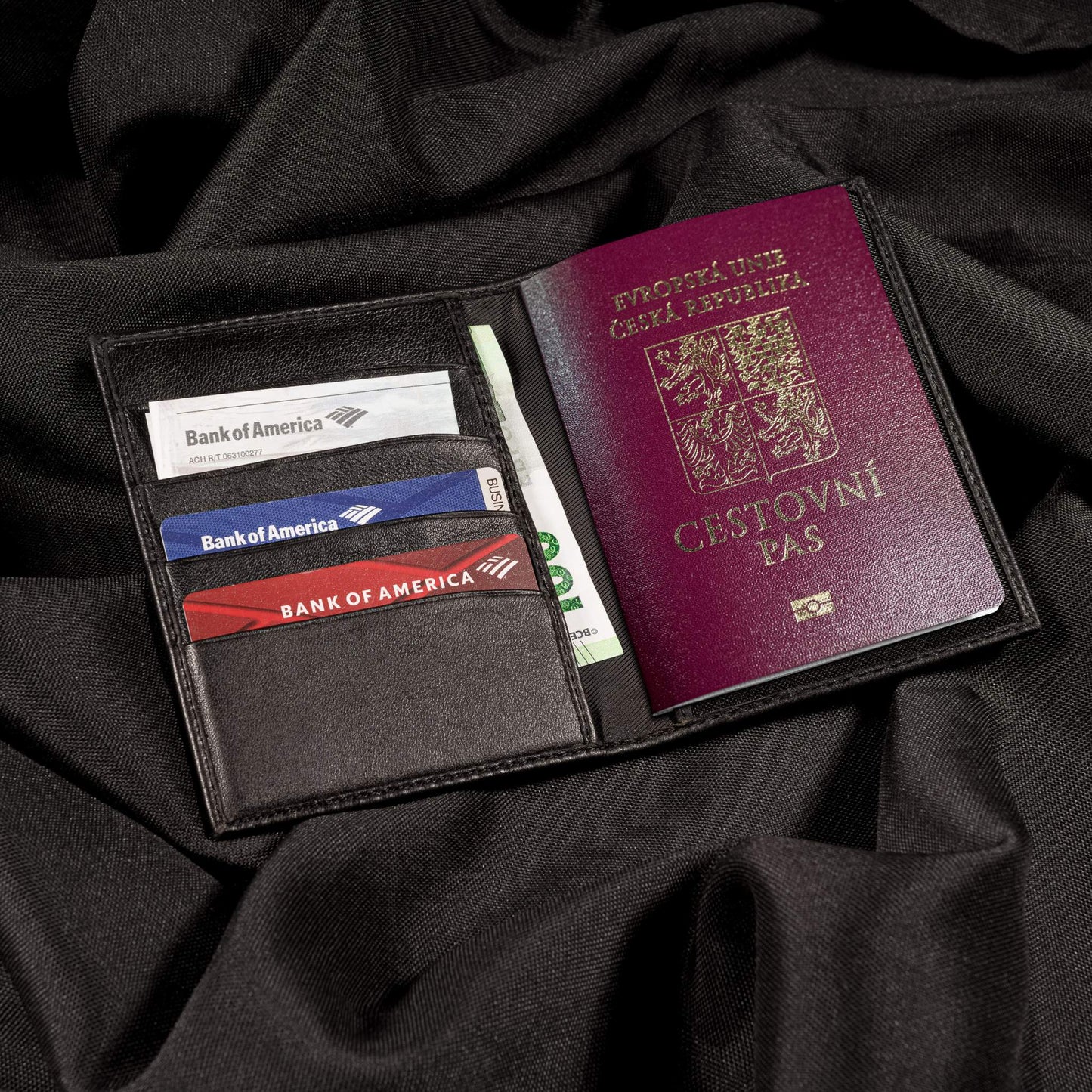 BAYLOR Passport and Card Holder