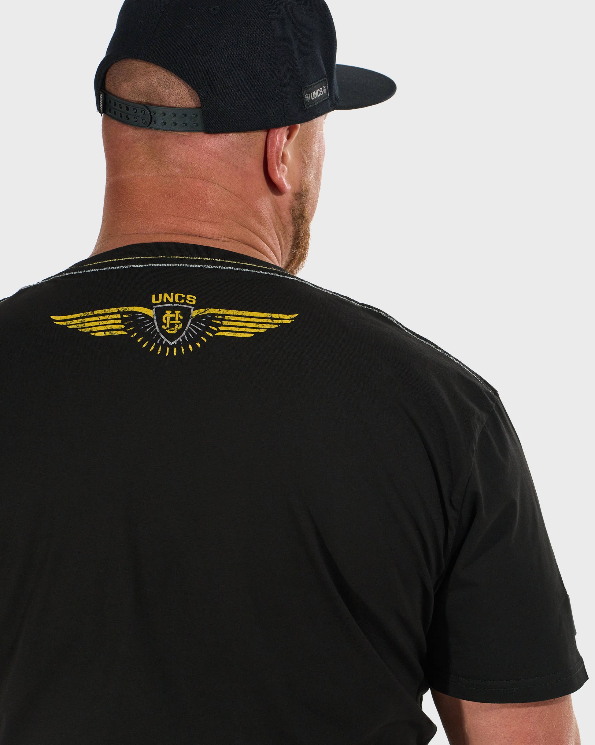 STORM Men's T-Shirt BLACK/YELLOW