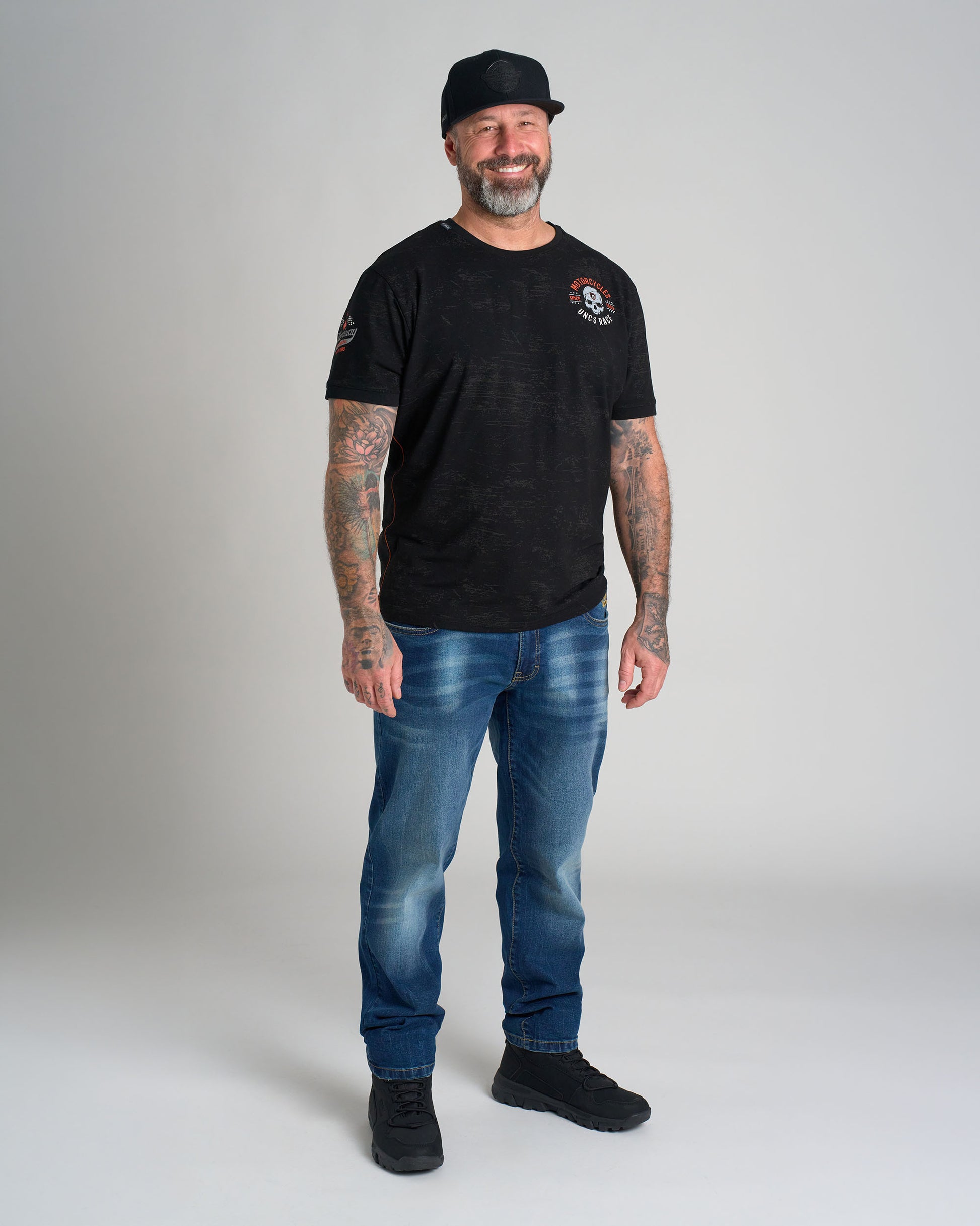 SPEEDWAY Men's T-Shirt BLACK