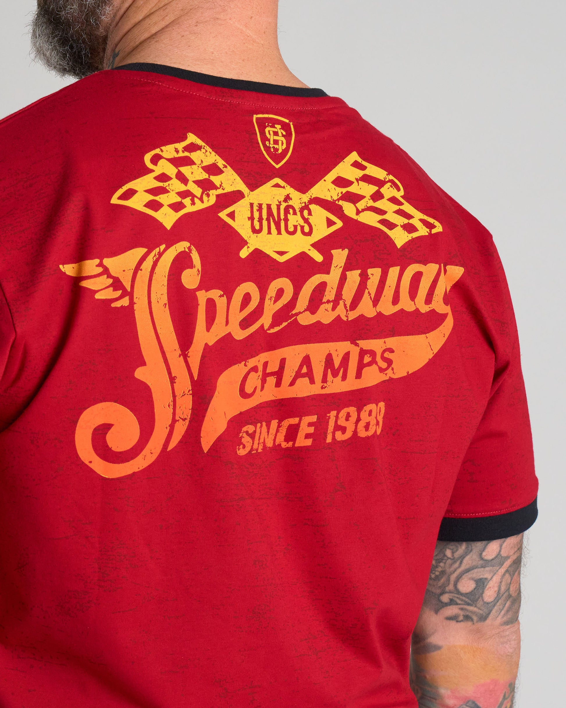 SPEEDWAY Men's T-Shirt RED
