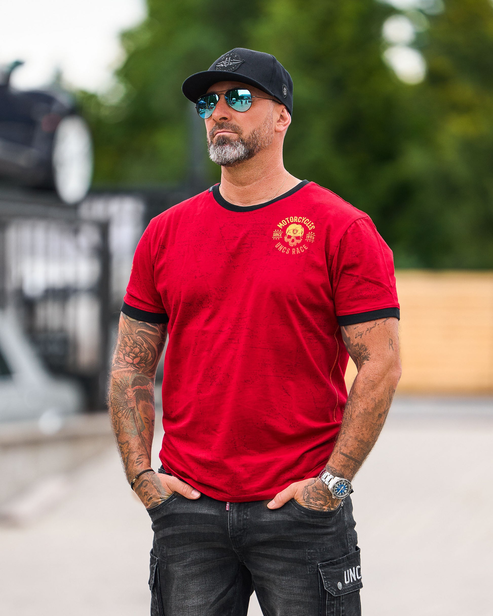 SPEEDWAY Men's T-Shirt RED