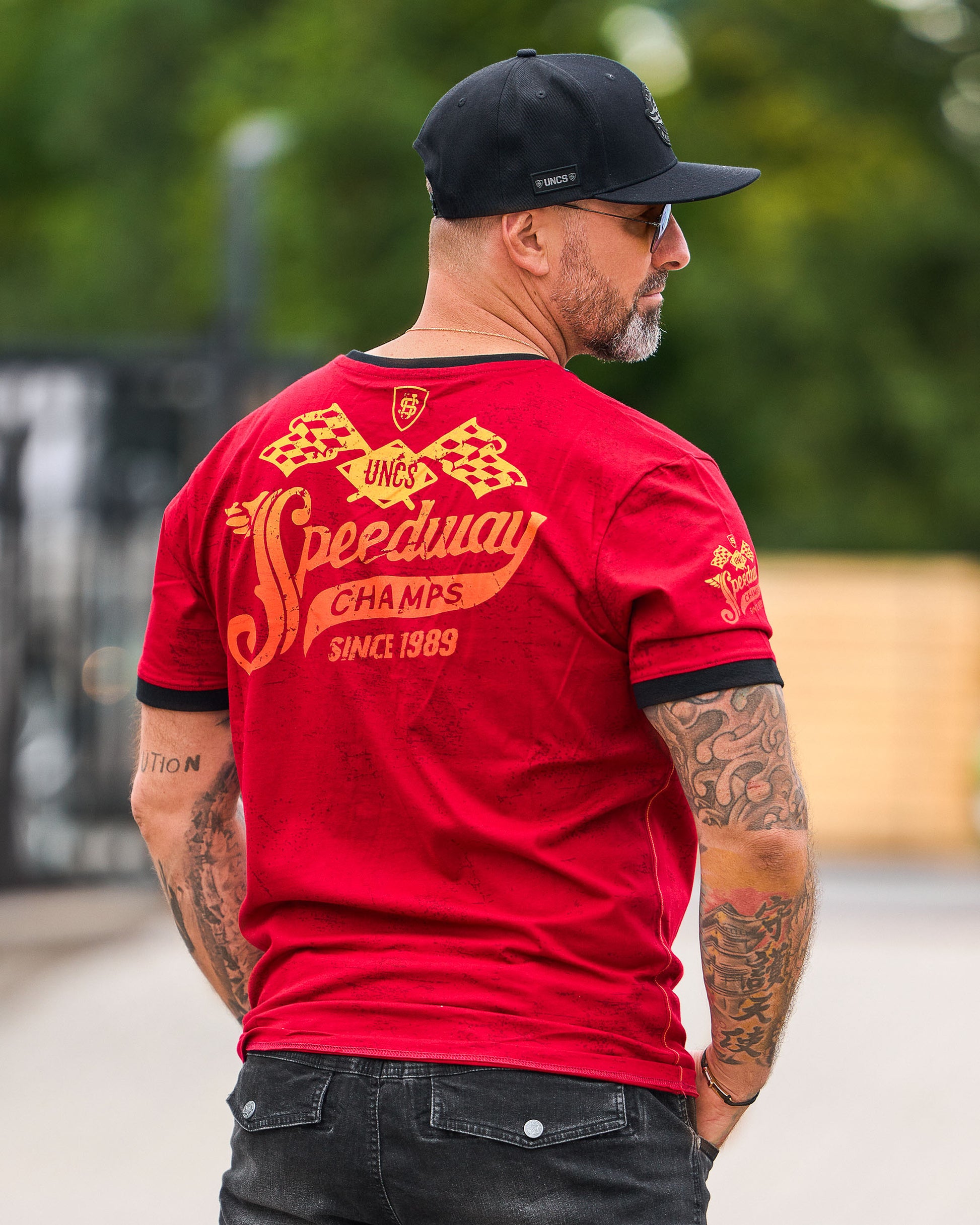 SPEEDWAY Men's T-Shirt RED