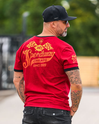 SPEEDWAY Men's T-Shirt RED
