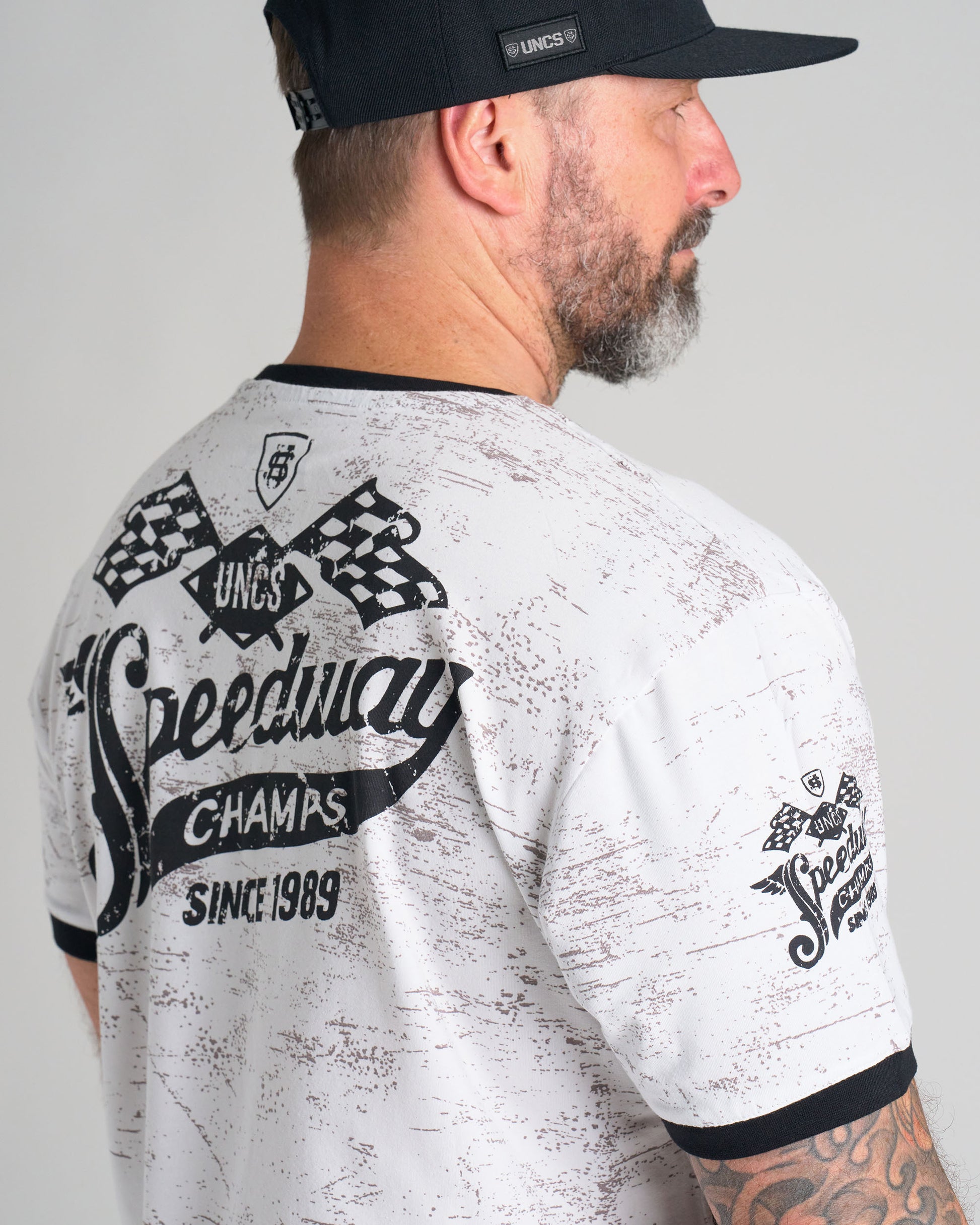 SPEEDWAY Men's T-Shirt WHITE