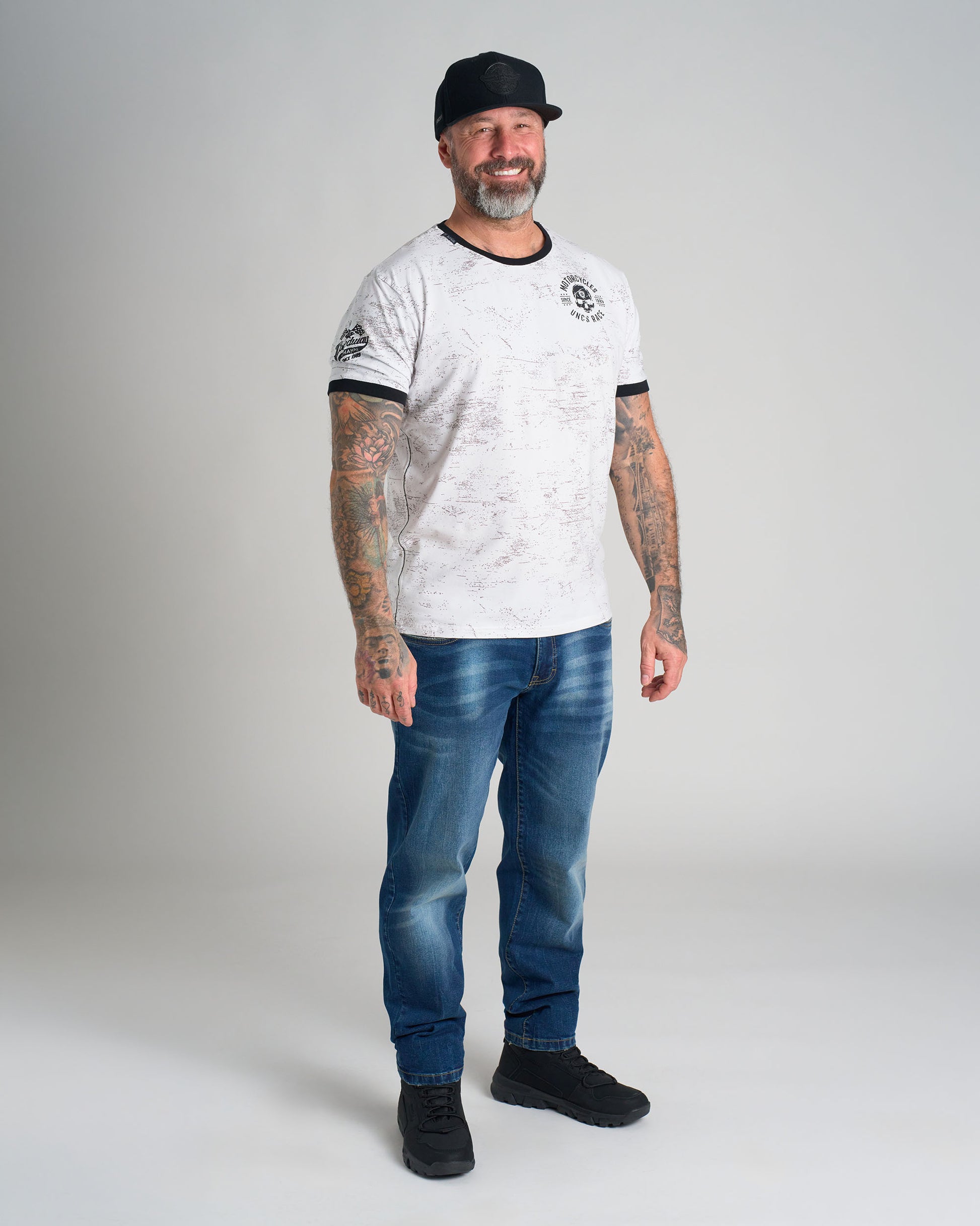 SPEEDWAY Men's T-Shirt WHITE