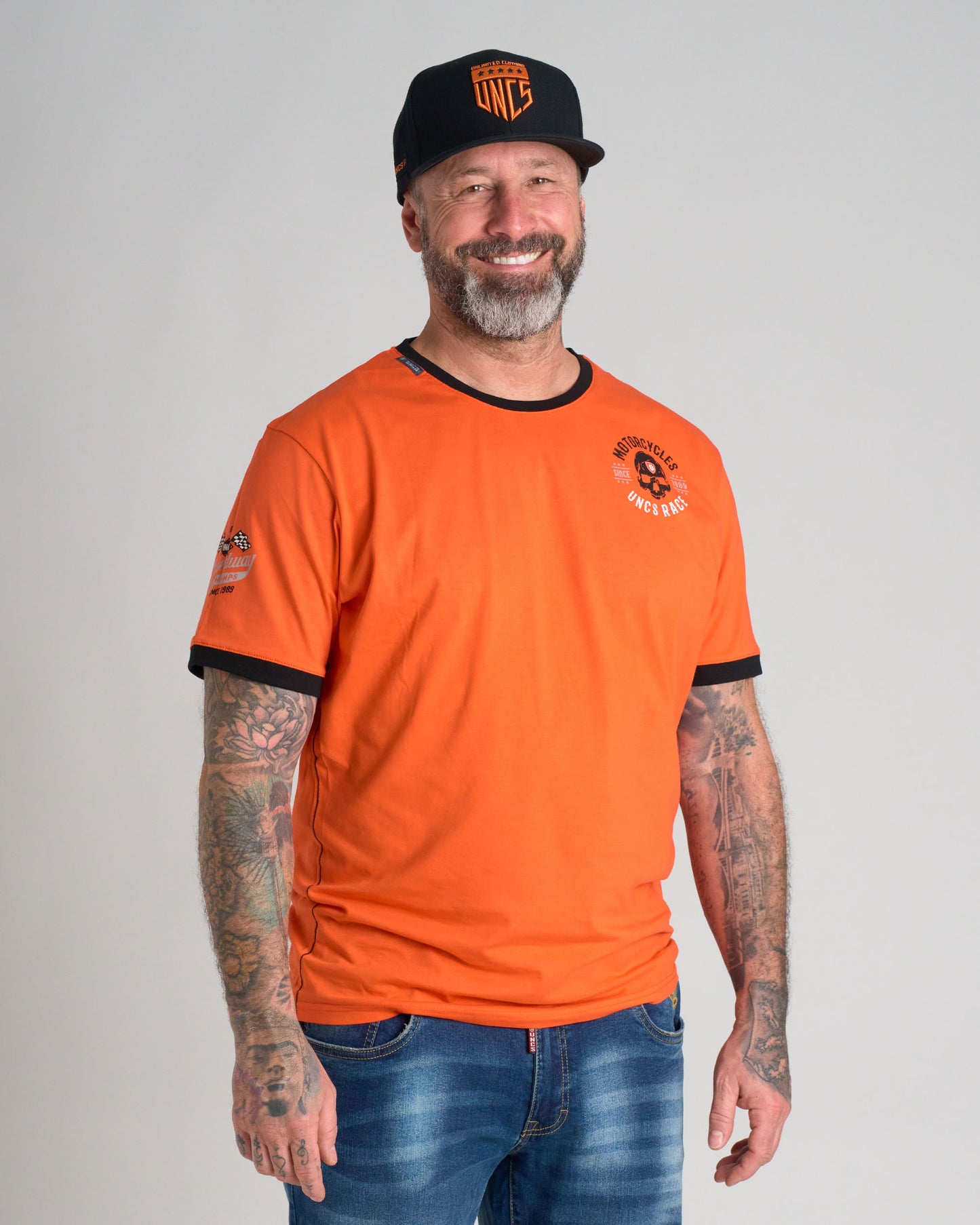 SPEEDWAY Men's T-Shirt ORANGE