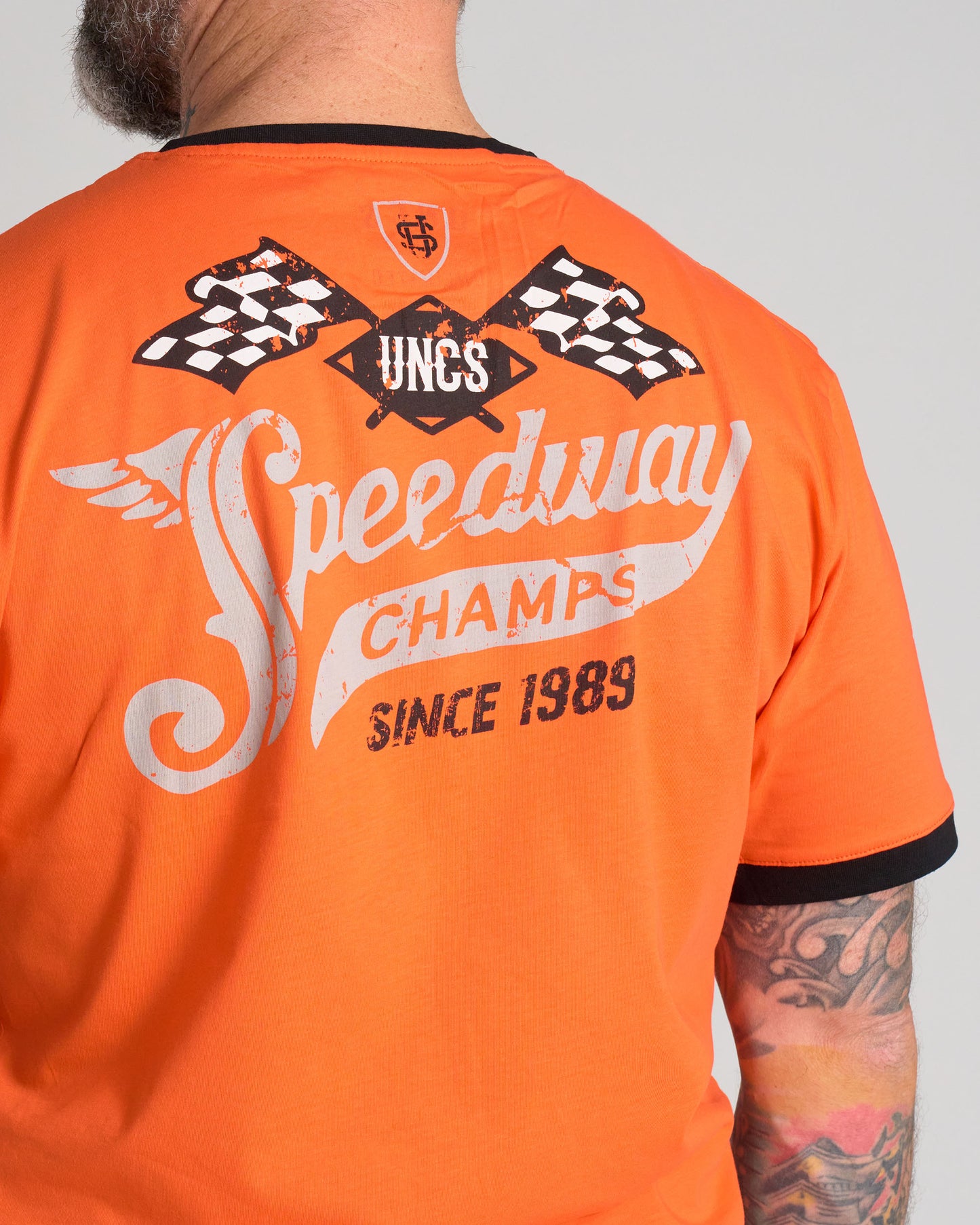SPEEDWAY Men's T-Shirt ORANGE