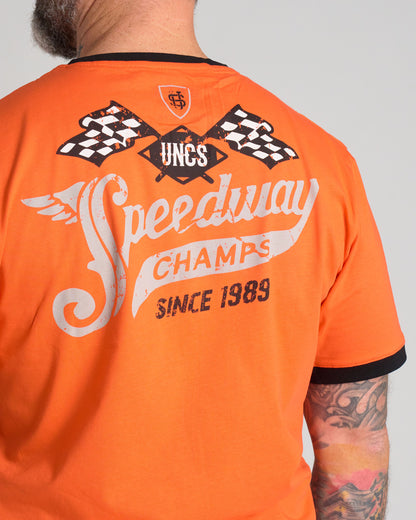 SPEEDWAY Men's T-Shirt ORANGE