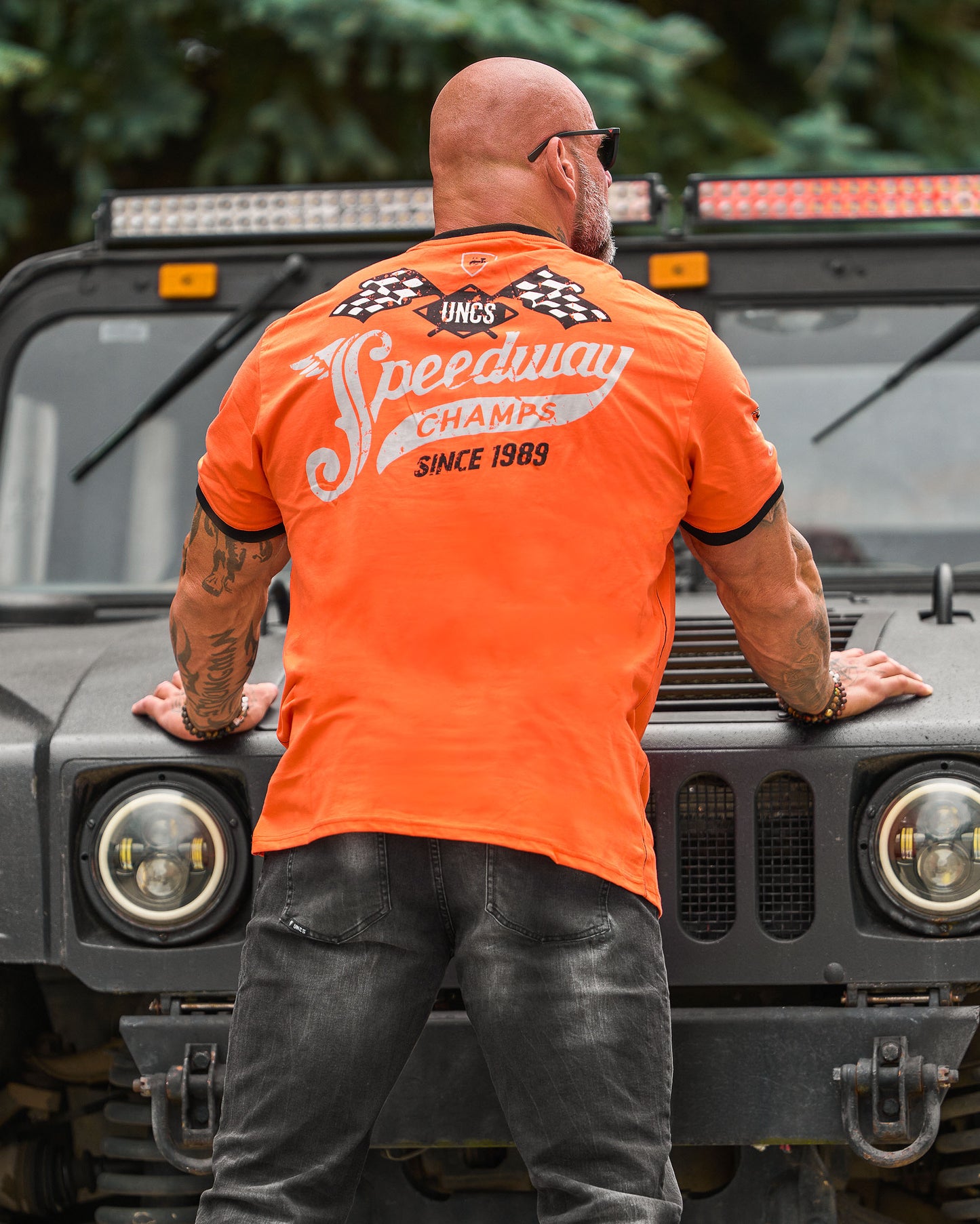 SPEEDWAY Men's T-Shirt ORANGE