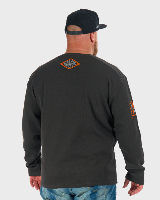 BROOKS III LS Men's T-Shirt ASPHALT