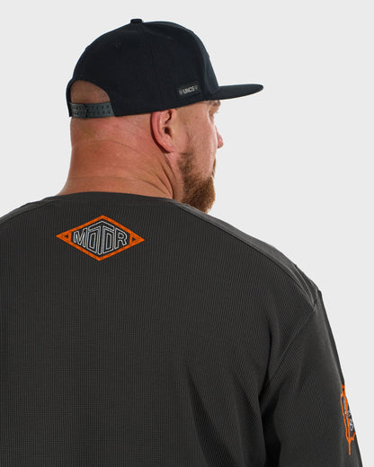 BROOKS III LS Men's T-Shirt ASPHALT