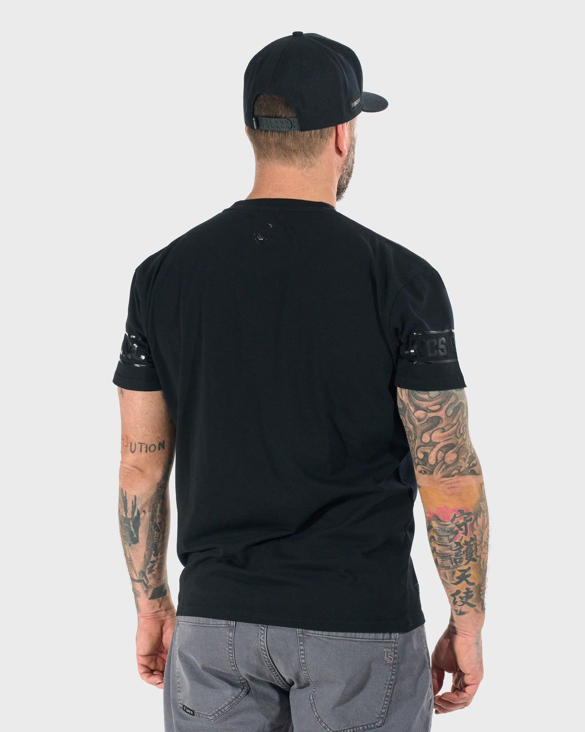 BRADY II Men's T-Shirt BLACK/BLACK