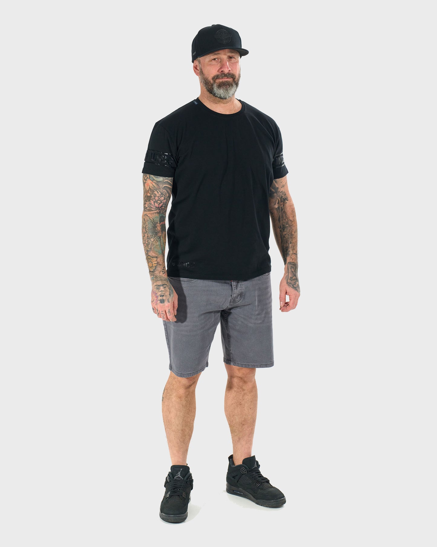 BRADY II Men's T-Shirt BLACK/BLACK