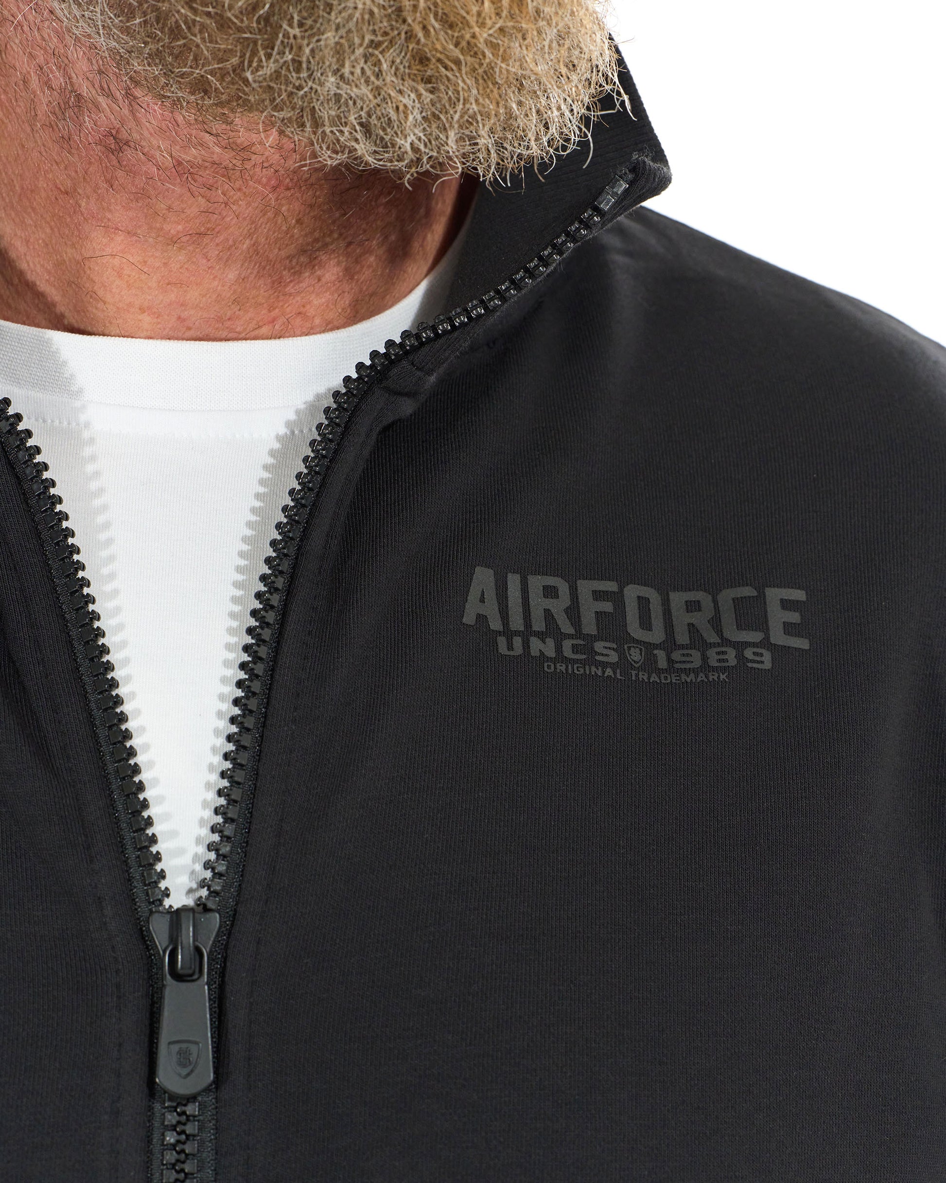 AIRFORCE IV Men's Sweatshirt BLACK